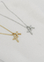 Colar Cruz Dupla Cravejada - comprar online