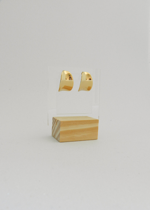 Brinco Chapa Curvada Aço Inoxidável - comprar online