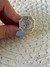 Anillo plata inflada cruz talle 16 mm