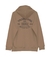 Buzo Full Zip Logo - Trown