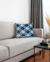 Capa de almofada Azul Bolhas 43x43 - comprar online