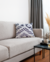 Capa de almofada Chevron Lilás 43x43 - comprar online