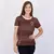 Camisa Flamengo Identidade Feminina Marrom - comprar online