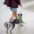 Correa Para Perros Zee.dog Handsfree Neopro Flúo 120-240 Cm - tienda online