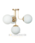 Plafón SPA | 4 Luces - Dorado - comprar online