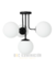 Plafón SPA | 4 Luces - Negro - comprar online
