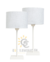 Velador Moderno Blanco | Juego 2 Veladores - tienda online