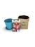 Horta no vaso - Semente Tomate - Vaso Azul - Substrato - comprar online