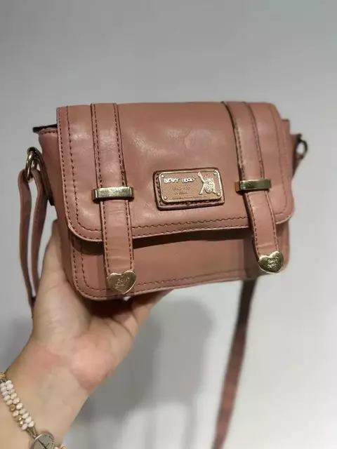 Bolsa Betty Boop – Rosé Nude (Pequena Transversal)