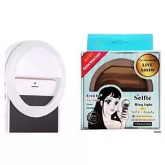 FLASH ARO DE LUZ LED PARA CELULAR SELFIE A PILAS - comprar online