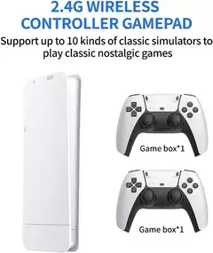 consola juegos retro 4K 3D PRO más de 19000 juegos, Gamepad dual inalámbrico - comprar online