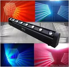 GBR Dancing Efecto beam movil led alta potencia 8X10w RGBW dmx - tienda online