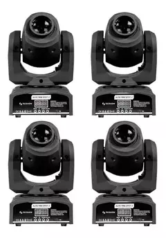 combo x4 Cabezal movil mini alfie 3 con gobos y prisma - (copia) en internet