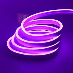 Tira Led Neón Led 3528 Rosa 5m 12v Ip64