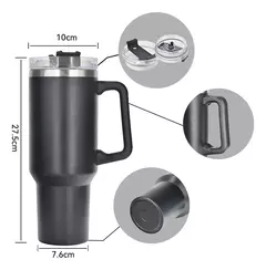 Vaso termico 600ml acero inoxidable aislado al vacio - TXHOUSE