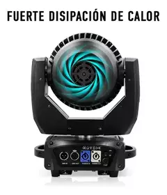 Venetian VT-M1915R: Cabezal Móvil Wash con 19 LEDs RGBW y Tira LED RGB para Iluminación Profesional 120W - tienda online
