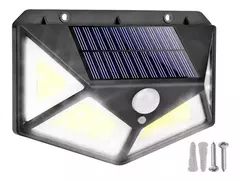 REFLECTOR 4 LED COB SOLAR CON SENSOR DE MOVIMIENTO - comprar online