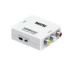 CONVERSOR HDMI HEMBRA ENTRADA HDMI2AV A 3 RCA HEMBRA SALIDA 1080P - comprar online