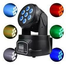 Venetian VT-M70S cabezal móvil LED de 70W con 7 LEDs RGBW de 8W - comprar online