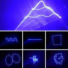 Laser Power: 1W Laser Color: Blue Control Mode: Auto/Sound/DMX DMX - tienda online