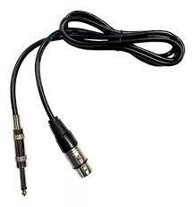 Venetian Cable Canon Xlr Hembra A Plug 6,5 Mono 3 Metros EMC066 - comprar online