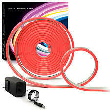 Tira Led Neón Led 3528 Rosa 5m 12v Ip64 - tienda online