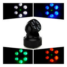 Venetian VT-M20G cabezal móvilLED y láser seis LEDs de 8W (4 en 1 RGBW) y un láser verde de 50mW - TXHOUSE