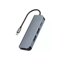 Hub Usb Tipo C 4 En 1 / Hdmi 4k x 2k / 2x Usb 3.0 / PD Tipo-C skyway - comprar online