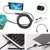 BOROSCOPIO ENDOSCOPIO CAMARA PARA ANDROID /PC HY001 CABLE 5 METROS 6 LEDS RESISTENTE AL AGUA IP67 - comprar online