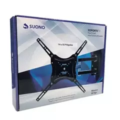 SOPORTE TV LCD LED 14` A 43` BRAZO MOVIL ARTICULADO 50KG INCLINACION VESA 400X400 SUONO - comprar online