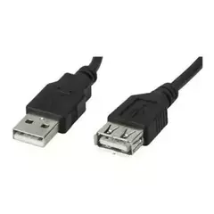 CABLE EXTENCIÓN USB PROLONGADOR ALARGUE USB 2.0 1.5 METRO MACHO HEMBRA - comprar online