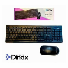 TECLADO Y MOUSE INALAMBRICO DINAX DX-2BTCOMB 104 TECLAS 800 DPI WIRELLES - comprar online