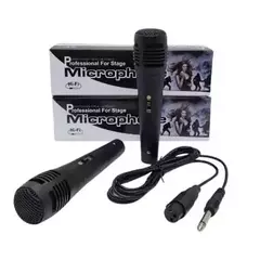 MICROFONO CON CABLE DINÁMICO - comprar online
