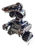 Dije Charm Wall-e Plata 925 Pasante Organa Pandor