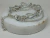 Pulsera Acero Blanco Cardinal 3x1 Doble Lista Para Regalo - Modernajoyeria