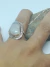 Anillo Simil Nacar Medida Regulable Plata 925 Para Regalo en internet