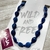 Collar piedras azules