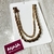 Collar corto Dorado