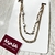 Collar corto Corazones