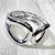 Pulsera metal plateada