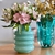 Vaso de Vidro 4 Gomos Menta - comprar online
