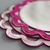 Jogo Americano Impermeável Bordado Margarida Pink - Casa Luz - Compre os melhores itens de mesa posta