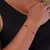 Pulseira Feminina Banhada A Ouro 18K com Cristais Vermelhos Rommanel na internet