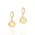 Brinco Rommanel Argola Bola Banhado A Ouro 18K Feminino - comprar online