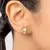 Brinco Banhado a Ouro 18k Flor com Zircônias Feminino Rommanel na internet