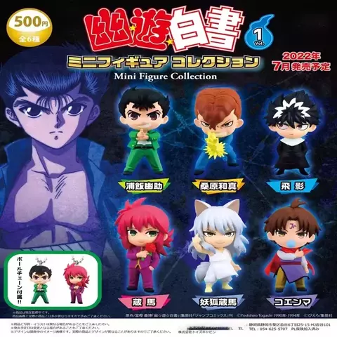 Bandai original Yu Yu Hakusho em Tamanho de Bolso!