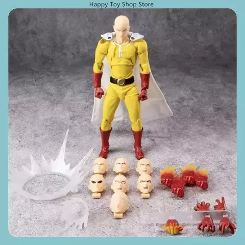 Action Figure Articulado – One Punch Man (Saitama) – Bandai