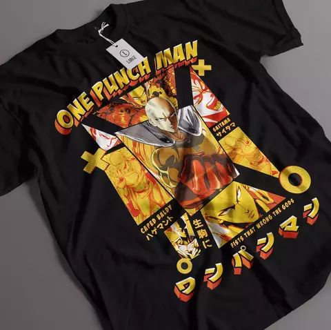 Camiseta Anime One Punch Man
