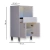 Mueble Organizador Portamicroondas Y Grill 1 Cajon - Nelea Mobili