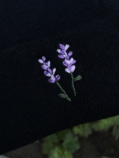 Gorro de lana bordado a mano - comprar en línea